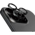 Panzer Протектор за камера PanzerGlass Titanium Hoops за iPhone 15Pro/15 Pro Max - Черен