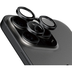 Panzer Протектор за камера PanzerGlass Titanium Hoops за iPhone 15Pro/15 Pro Max - Черен