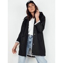 PRECHODNÁ BUNDA DLHŠIEHO STRIHU KELION TY4151 ČIERNA