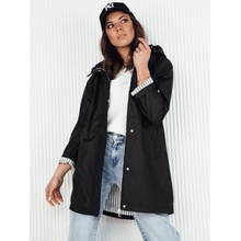 PRECHODNÁ BUNDA DLHŠIEHO STRIHU KELION TY4151 ČIERNA