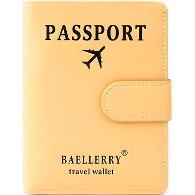 HARAHU Travel WALLET Baellerry EA-35598 - Жълта KP35598 (EA-35598)