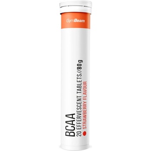 GymBeam Ефервесцентни BCAA 20 табл ягода