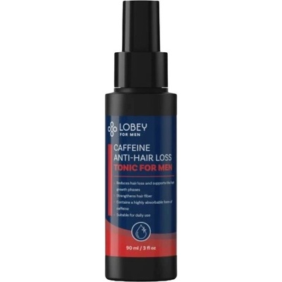 Lobey MenCare Kofeinové tonikum proti padání vlasů pro muže 90 ml