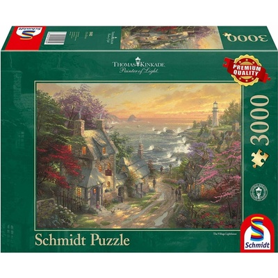 Schmidt Spiele Vesnice s majákem 3000 dílků