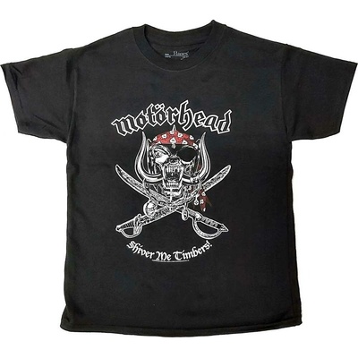 Rock Off metal Motörhead Shiver Me Timbers Toddler čierna