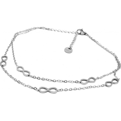 Steel Jewelry Řetízek na nohu (kotník) ocel NK240239 – Zboží Dáma