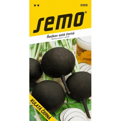 SEMO Reďkev siata GUĽATÁ ČIERNA