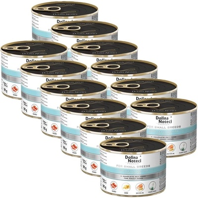 Dolina Noteci Premium Small Breed Adult Dog with Veal Tomato and Pasta 12 x 185 g