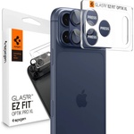 SPIGEN Glass tR EZ Fit Optik Pro XL 1 брой, синьо - iPhone 17 Pro (AGL10646)