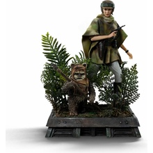 Iron Studios Star Wars - Leia and Wicket - 1/10