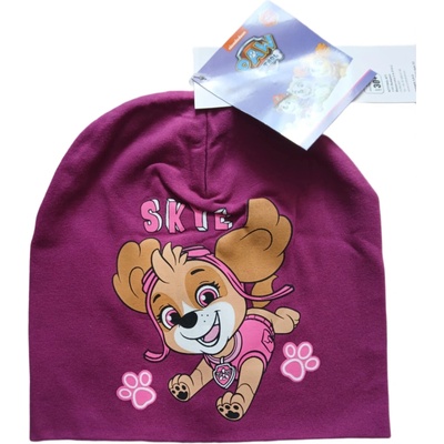 Lehká dívčí čepice s motivem Tlapková patrola Paw Patrol postavičky Skye a Everest – Zboží Dáma