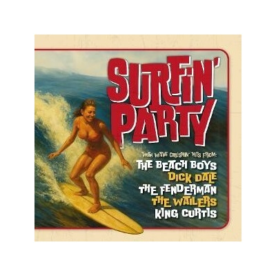Various - Surfin' Party Clear Blue Vinyl LP