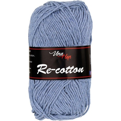 Příze Re-cotton 81348 jeans modrá