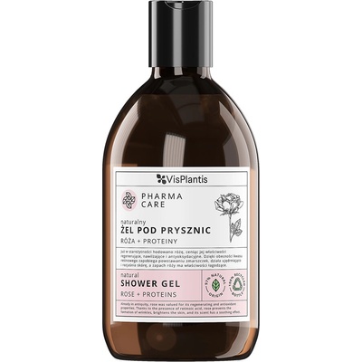 Vis Plantis Pharma Care regeneračný sprchový gél ruža a proteíny 500 ml