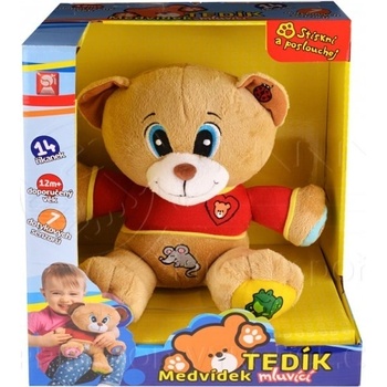 Teddies Medveď Tedík hovoriace plyš