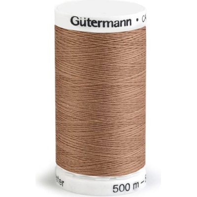 Prima-obchod Polyesterové nitě návin 500 m Gütermann, barva 139 Brown Sugar