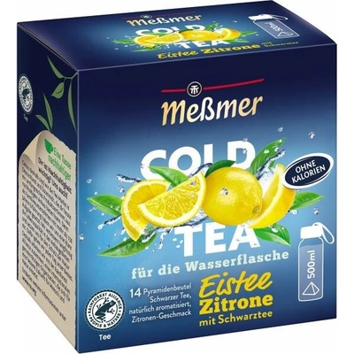 Meßmer Cold Tea ovocný čerstvý ledový čaj citron 14 čajových sáčků 38 g
