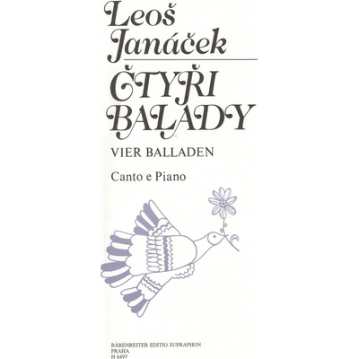 Čtyři balady pro střední hlas na slova lidové poezie
