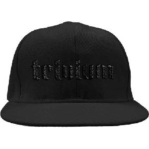 Trivium Logo Black UNI (TRIVSBCAP02B)