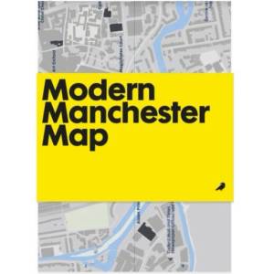 Modern Manchester Map (ISBN: 9781912018406)