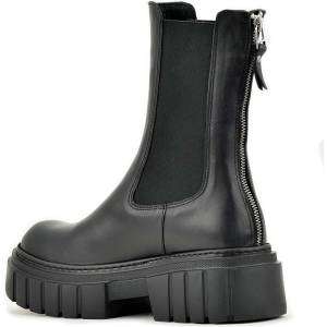 Tinti Дамски боти Естествена Кожа Djuli black (Djuli black)