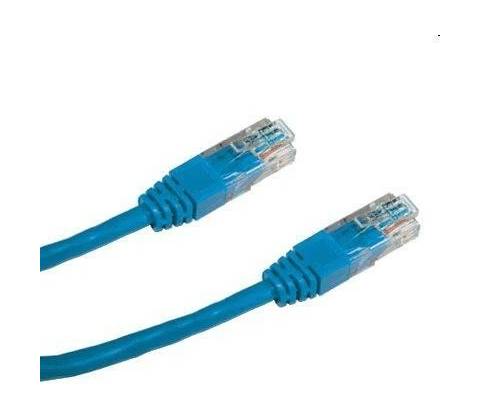 Datacom 1503 patch CAT5E, UTP, 0.5m, modrý