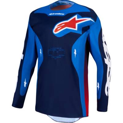 Alpinestars Racer Hunt modrá/tmavo modrá/červená
