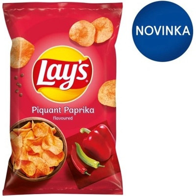 Lay's Vyprážané zemiakové lupienky s príchuťou štipľavej papriky 130 g