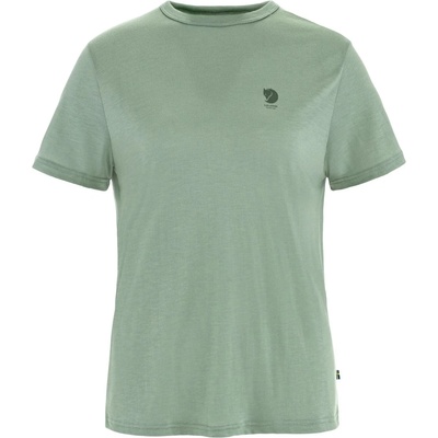 Fjällräven Дамска тениска Fjällräven Women's High Coast S/S T-shirt - Misty Green (916-6341-0313)