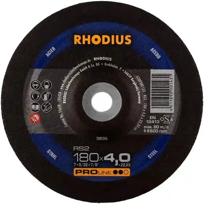 Rhodius Brúsny kotúč 180 x 4,0 x 22,23 mm 200246