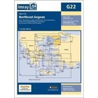 Imray Chart G22 - Northeast Aegean Sea Imray Laurie Norie & Wilson Ltd Sheet map folded