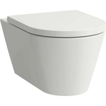 Laufen Kartell - Окачена тоалетна чиния, Rimless, LCC, бяла H8213310000001 (H8213310000001)