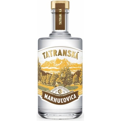 Tatranská Marhuľovica 42% 0,7 l (čistá fľaša)