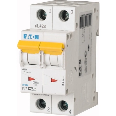 Eaton PL7-B25/2 char B 10kA 25A 262767