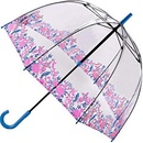 Fulton dámský průhledný holový deštník Birdcage 2 BLOSSOM BIRD L042