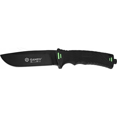 Taktický Nůž Ganzo G8012-BK Bushcraft s ocel pouzdro