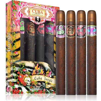Cuba Jungle подаръчен комплект за жени 4x35ml woman