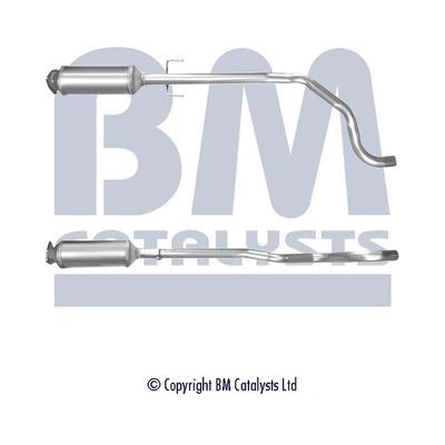 Filtr sazových částic, výfukový systém BM CATALYSTS BM11169