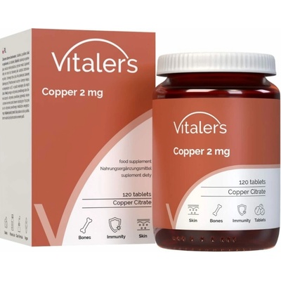 Vitaler's Meď 2 mg 120 tabliet