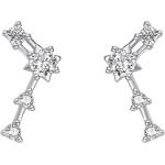 Silenti Jewelry Сребърни обеци "Съзвездие Козирог