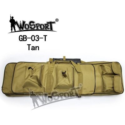 Wosport transportní na 2 zbraně 100 x 30 x 5 cm písková – Zbozi.Blesk.cz