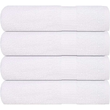 vidaXL Кърпи за душ FROGN 4 бр. Бели 70x140 см 360 г/м2 (136654)