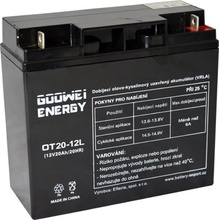 GOOWEI ENERGY 12V/20Ah OTL20-12