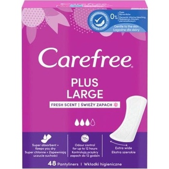 Carefree Plus Large Svieža vôňa 48 ks