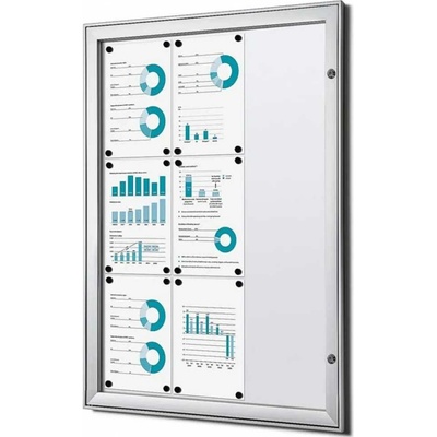 A-Z Reklama CZ Vitrína interier-exterier SCS9xA4B1 s protipožární certifikací B1 - 9xA4