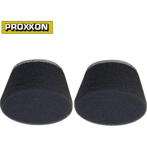 PROXXON Полиращи гъби / Proxxon 29092 / 2 бр. - черни, меки (PRXN 29092)