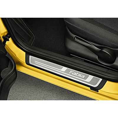 Škoda Fabia II-Dekorativní prahové lišty (4 ks) KDA700002 | Zboží Auto