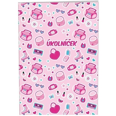 Helma 365 Úkolníček A6 Pinky