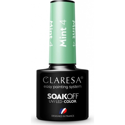 Claresa Gél lak Mint 4 5 ml