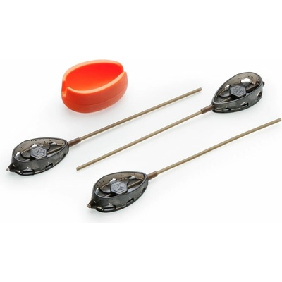 Mivardi Krmítka Method Feeder set QMR Flat L long (30g + 40g + 50g + forma)